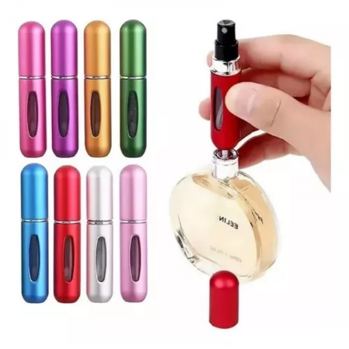 MINI PERFUMERO RECARGABLE X4